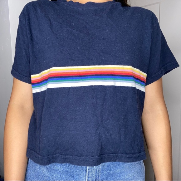 SOLD John Galt Brandy Melville striped tee - Picture 3 of 9